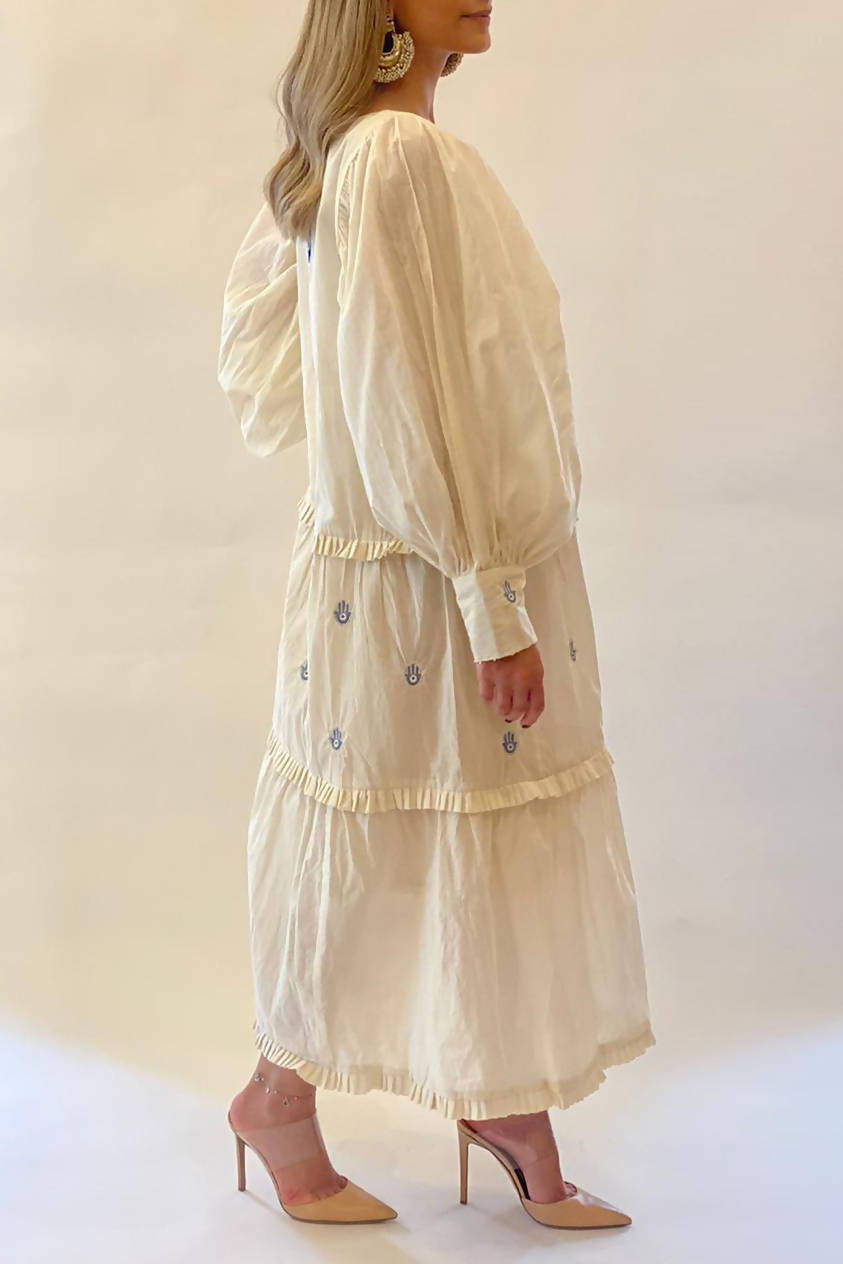 Eye Embroidery Dress