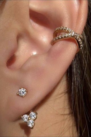Hanging Diamond Earrings