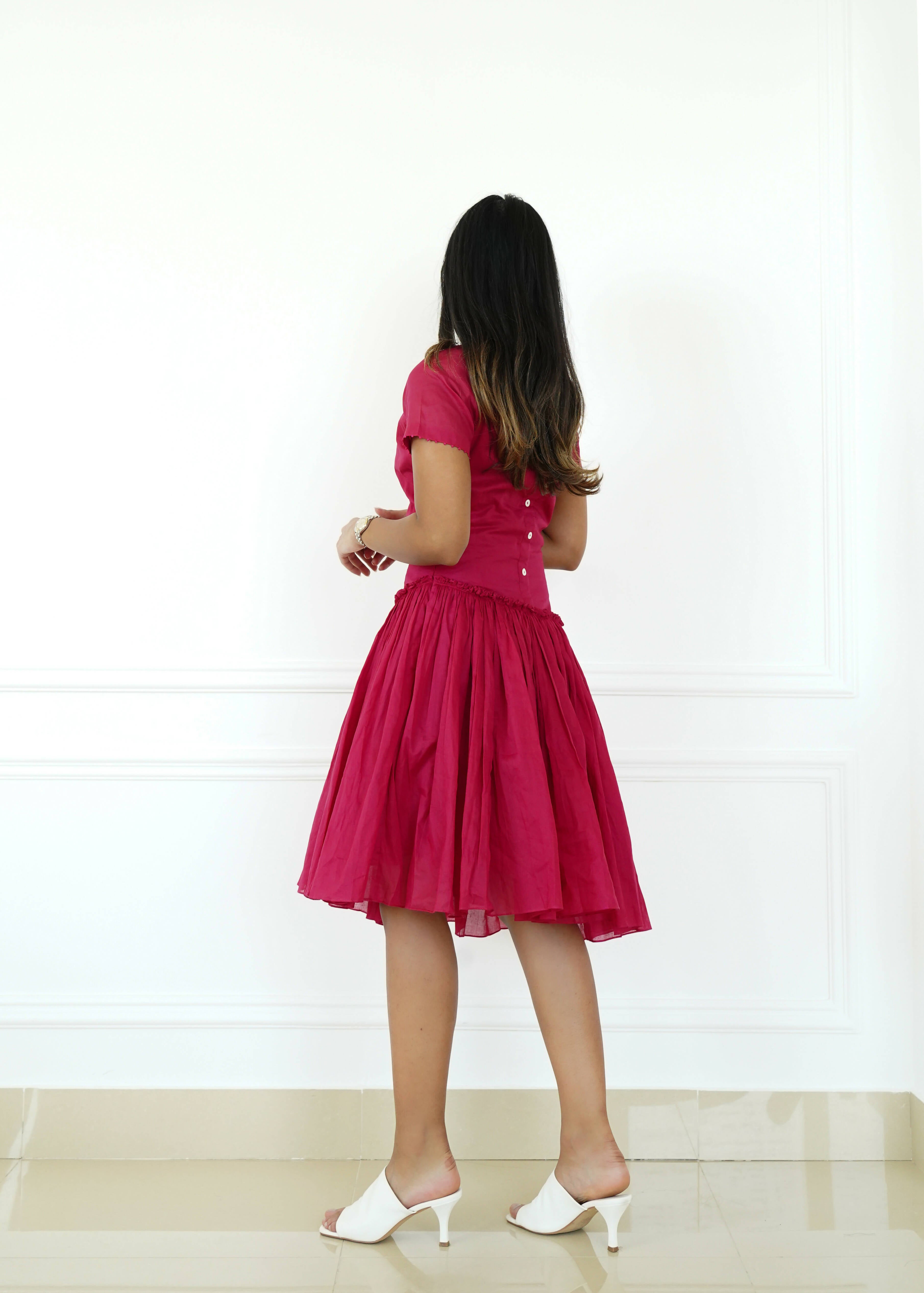 La nature Gathered Dress