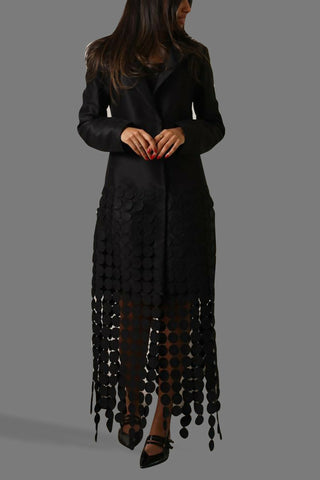 Blazer fringe dress