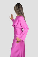 Satin Pink Set