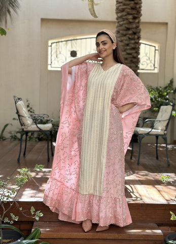 Hind's Pink Kaftan