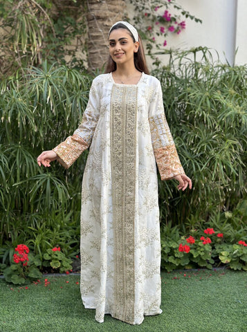 Hind's Full Embroidery Kaftan