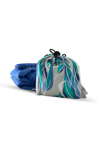 Blue Leaves - Skirt and Sijada