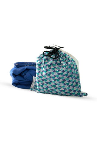 Blue Triangle - Skirt and Sijada