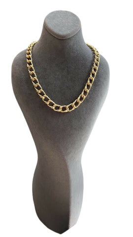 Curb Gold Necklace