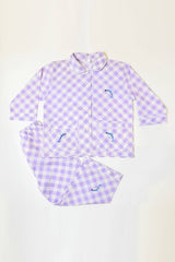 Lilac Dolphin Pajama Set