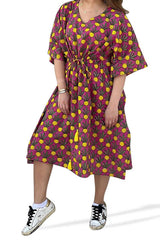 Beetroot Midi Kaftan