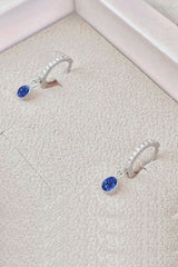 Saphire Diamond Earrings