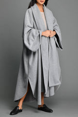 Bella's Light Grey Coat