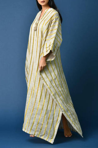 BR Golden Stripes Kaftan