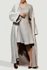 Bella Bisht with Mink