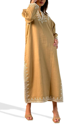 Beige Kaftan