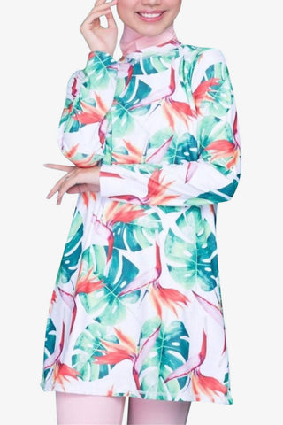 Tropical Pink Swimsuit