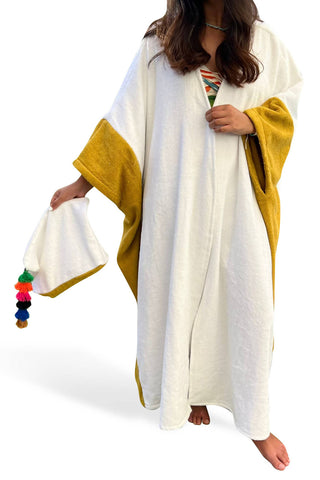 Mustard Towel Bisht