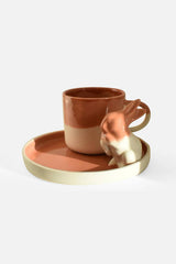 Coral Espresso Cup