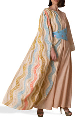 ZigZag Shawl Cotton Kaftan