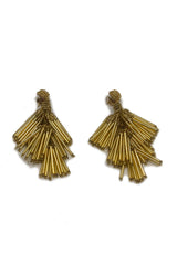 Gold Tassel Earrings