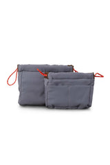 Plain Grey Bag Organizer