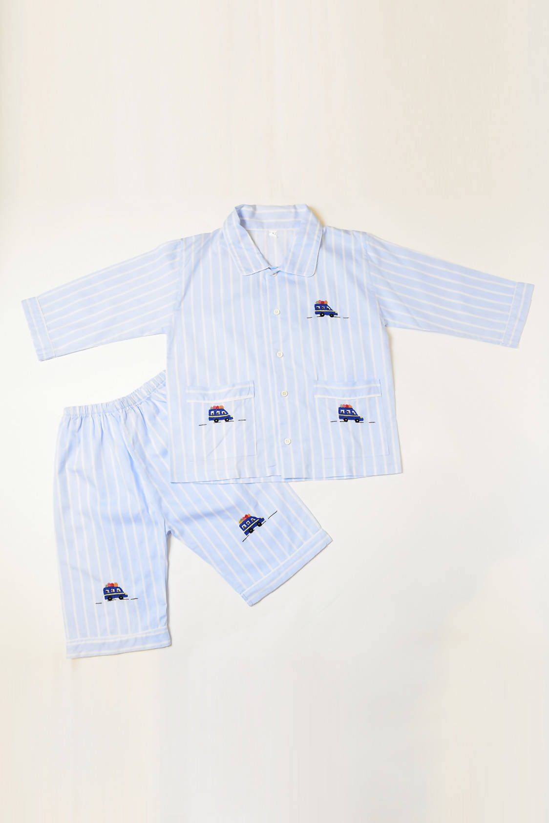 Bus Pajama Shorts Set