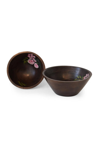 Hand Painted Wooden Bowls