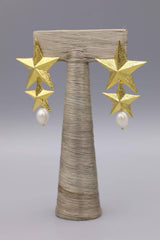 Double Stars Earrings