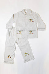 Trees & Houses Pajama Set