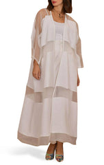 W1981 Linen Bisht