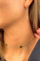 Star Choker - 18 Karat Gold