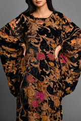 Bella's Silk Velvet Kaftan