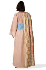 ZigZag Shawl Cotton Kaftan