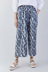 Snow Wood Print Trousers