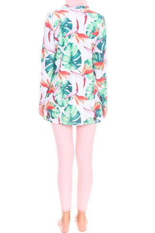 Tropical Pink Swimsuit
