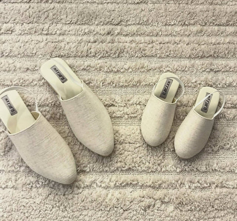 Linen Mules