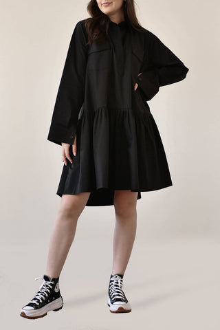 Black Shirt Dress