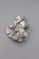 Silver Hair Comb