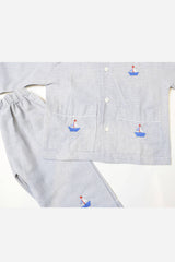 Sail Boat Pajama Set