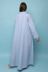 Light Blue Linen T-7C-3