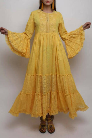 1 MOR Yellow Dress