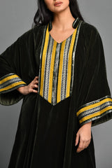 Bella's Green Stripes Kaftan