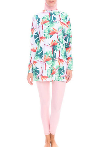 Tropical Pink Swimsuit