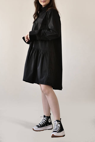 Black Shirt Dress