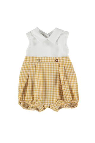 Preppy Baby Girl Romper With Hat