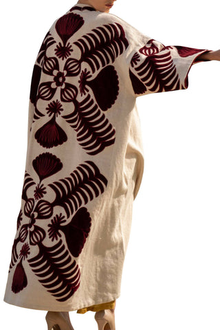 Spring Velvet Bisht