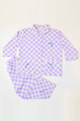 Lilac Dolphin Pajama Set