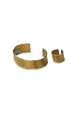 Ring & Bracelet Gold Accessory