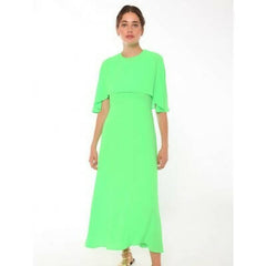 Green Cape Dress