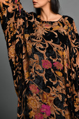 Bella's Silk Velvet Kaftan