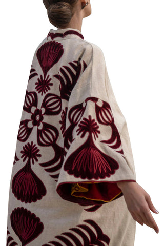 Spring Velvet Bisht