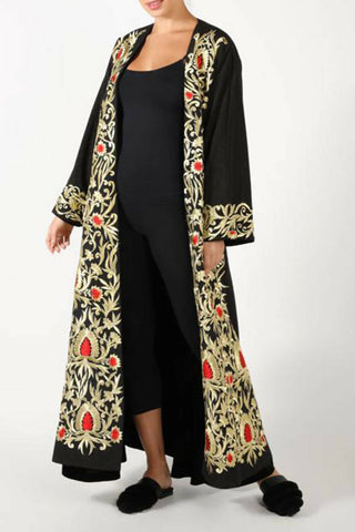 Reversible Embroidered Bisht